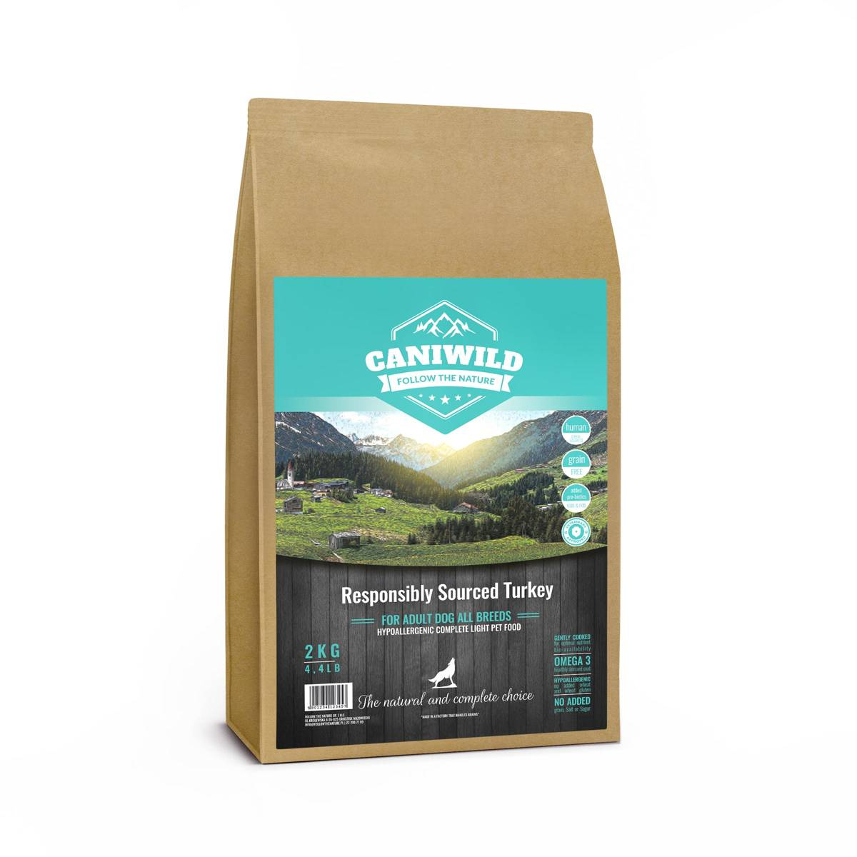 Caniwild Responsibly Sourced indyk senior 2 kg