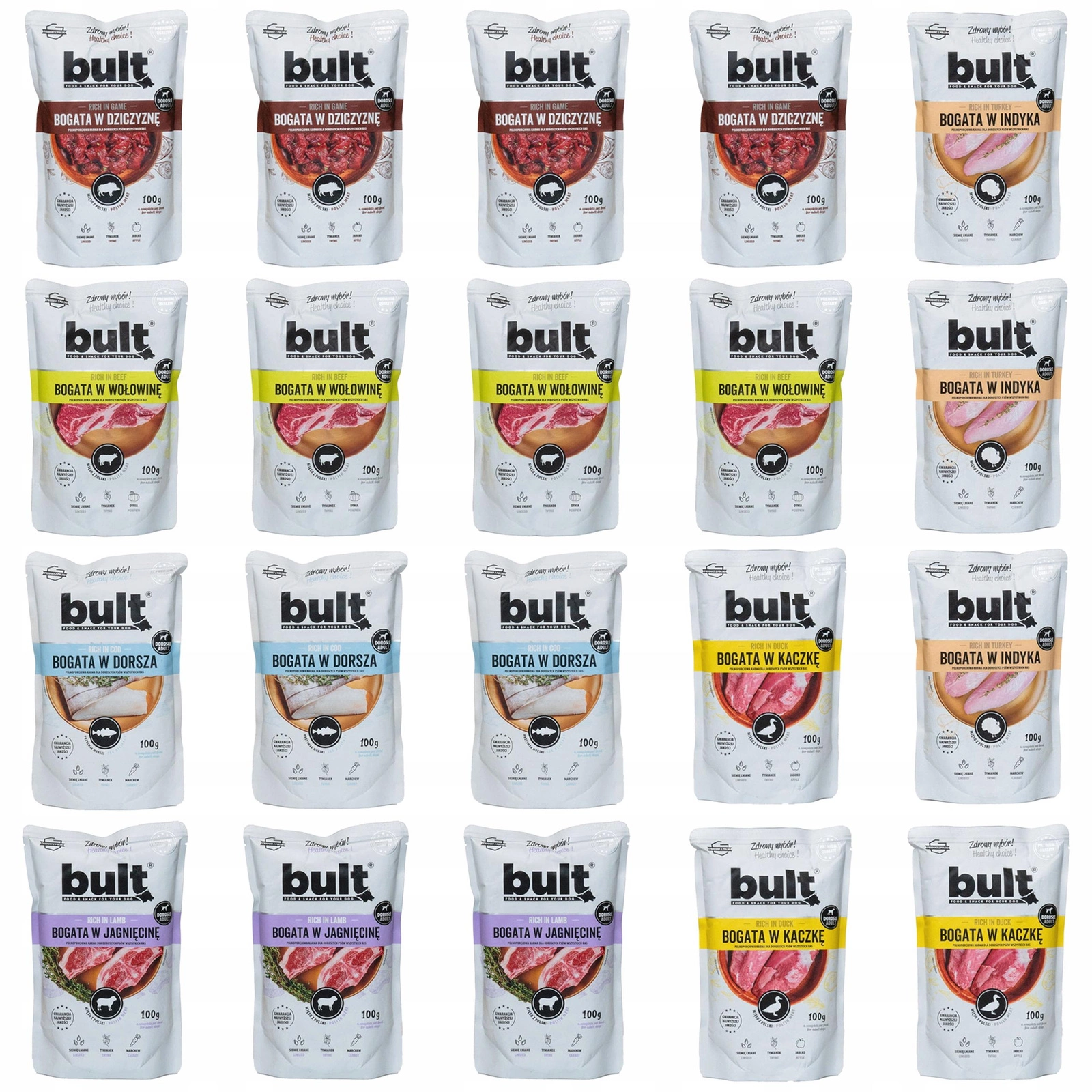 Bult mix smaków 100 g × 20