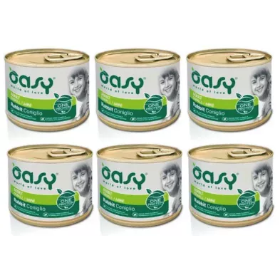 Oasy One Protein królik adult małe rasy 200 g × 6