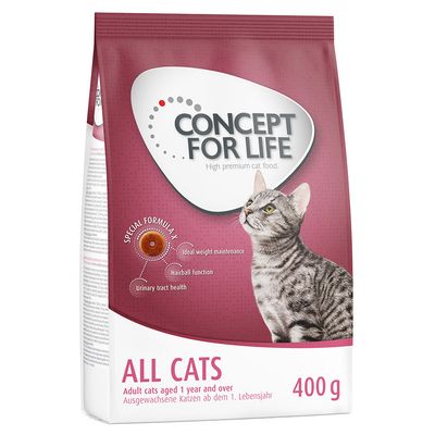 Concept for Life All Cats kurczak adult 400 g