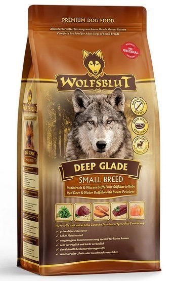 Wolfsblut Deep Glade bawół, jeleń małe rasy 7,5 kg