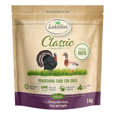 Lukullus Classic indyk, kaczka 1 kg