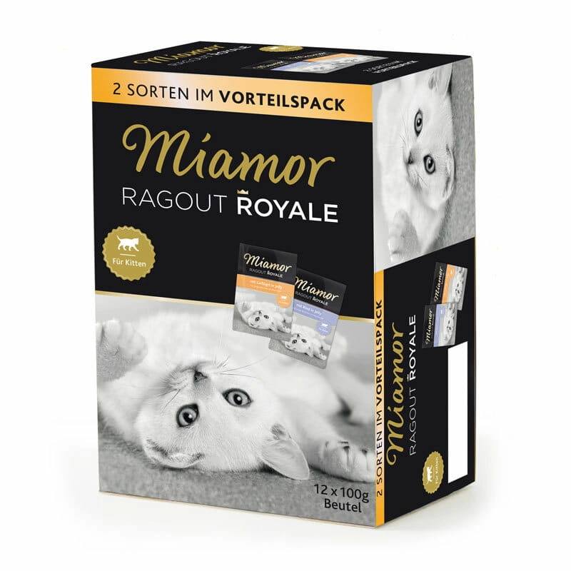 Miamor mix smaków w galaretce kitten 100 g × 12