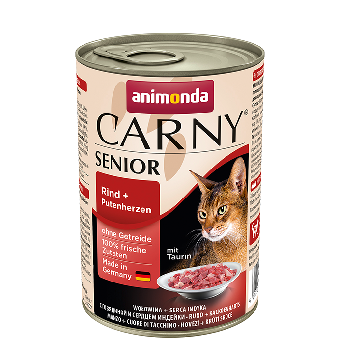 Animonda Carny indyk, wołowina kawałki senior 400 g
