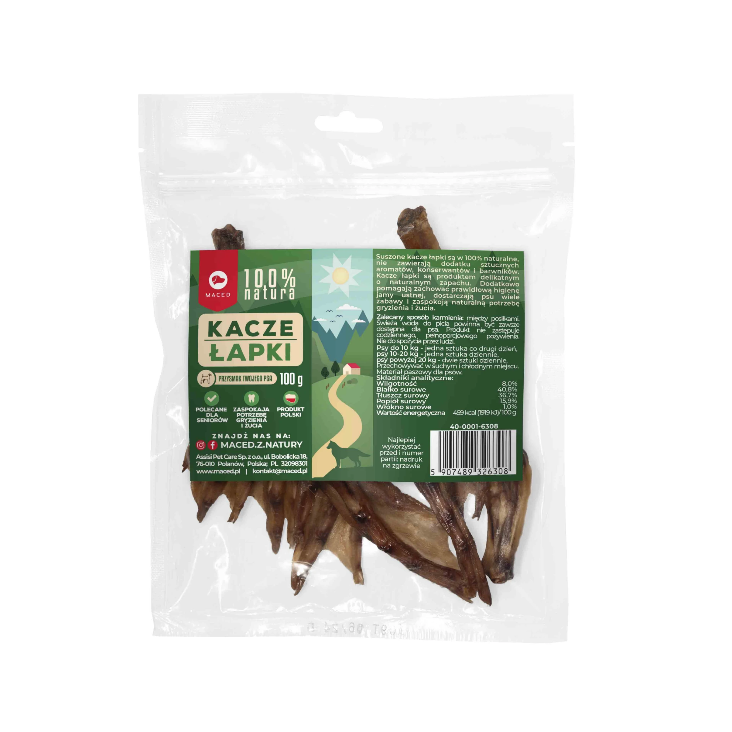 Maced 100% Natura kaczka 100 g