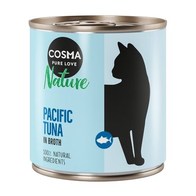 Cosma Nature Indoor tuńczyk w bulionie 280 g × 12