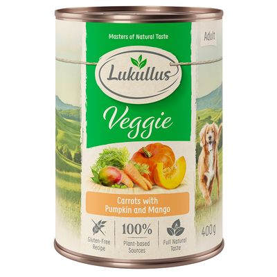 Lukullus Naturkost Veggie adult 400 g × 6