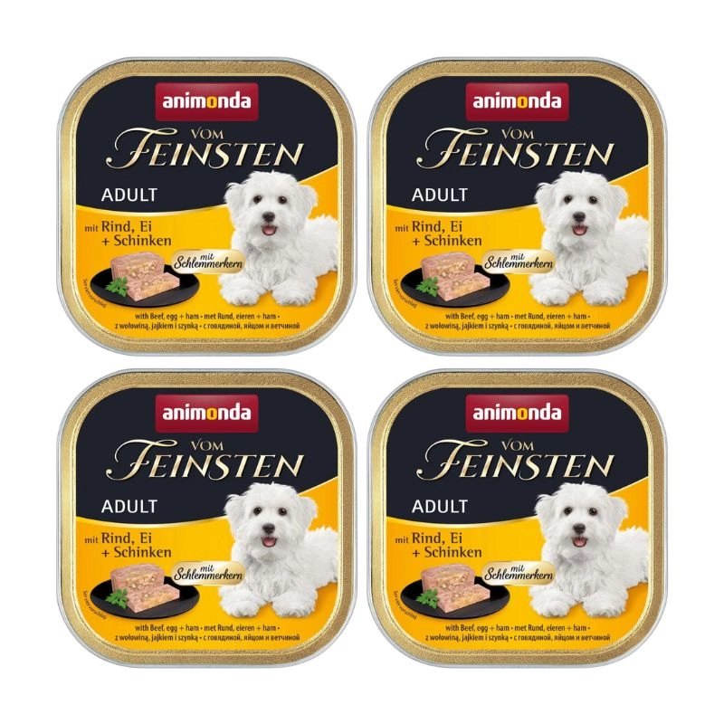 Animonda Vom Feinsten jajko, wieprzowina, wołowina adult 150 g × 22