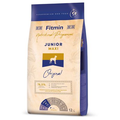 Fitmin Program drób, ryba junior duże rasy 12 kg × 2