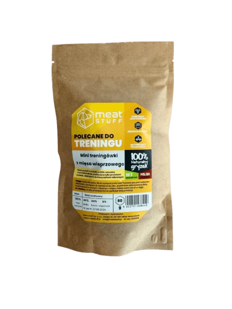 Meat Stuff wieprzowina puppy małe rasy 80 g