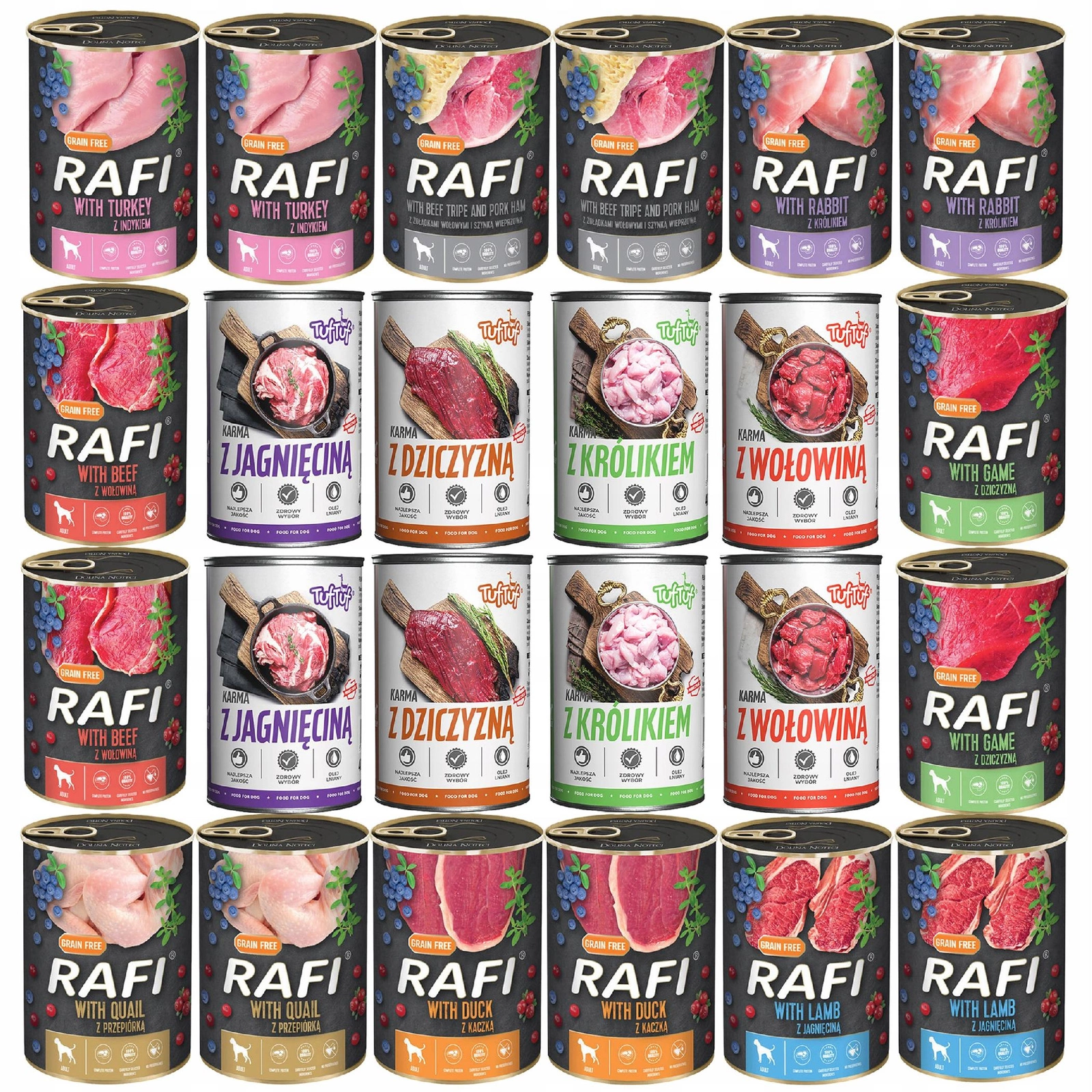 Rafi Tuf Tuf 400 g × 24