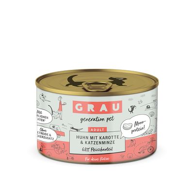 GRAU Adult Sensitive kurczak adult 200 g × 12