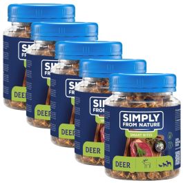 Simply From Nature Smart Bites jeleń 130 g × 5