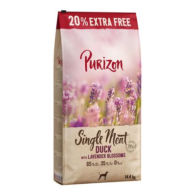 Purizon Single Meat kaczka adult 14,4 kg
