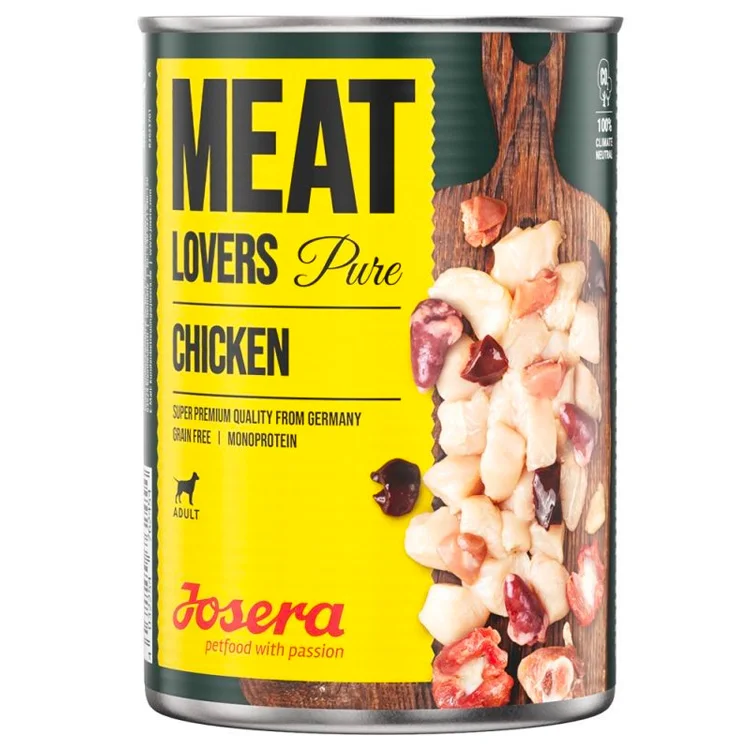 Josera Meat Lovers Pure kurczak adult 800 g