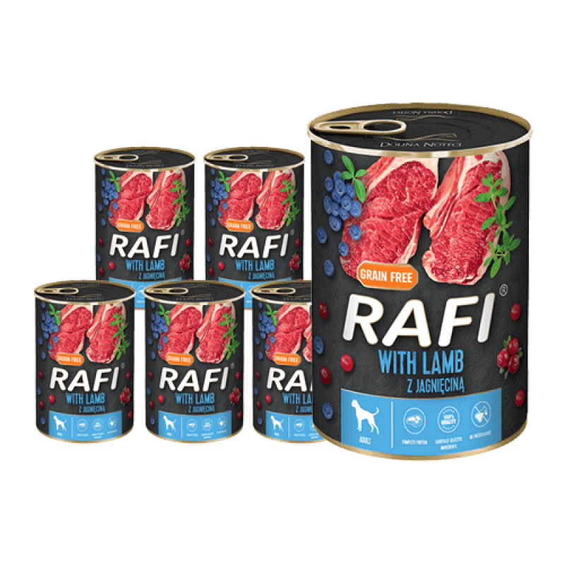 Rafi jagnięcina 400 g × 12
