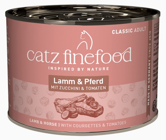 Catz Finefood Classic jagnięcina, konina 200 g