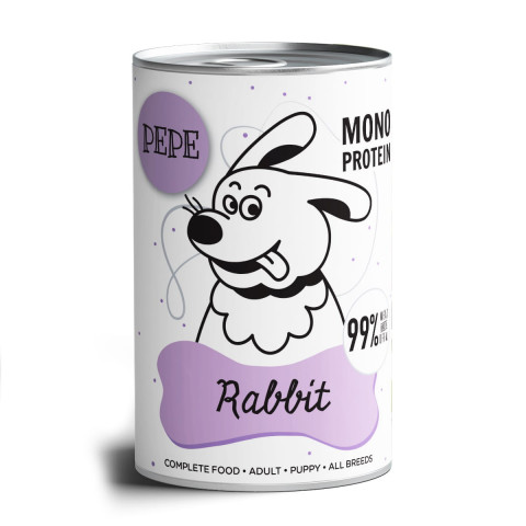 Paka Zwierzaka Pepe królik 400 g