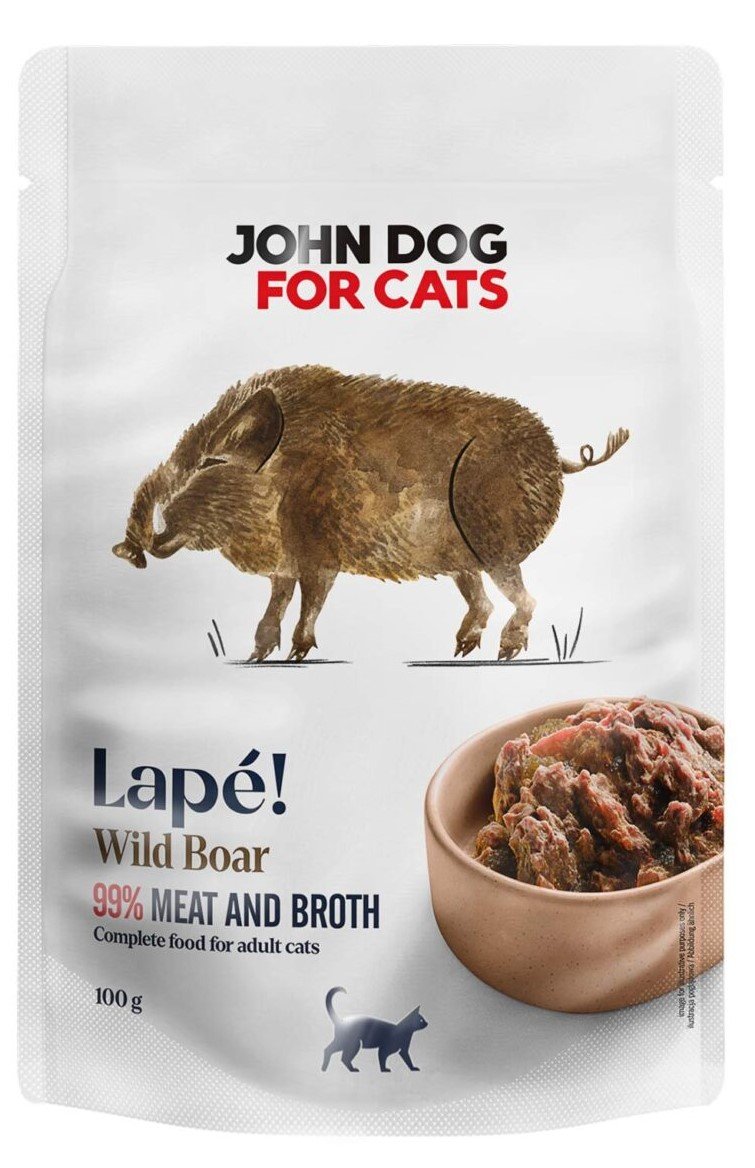 John Dog For Cats dziczyzna pasztet adult 100 g