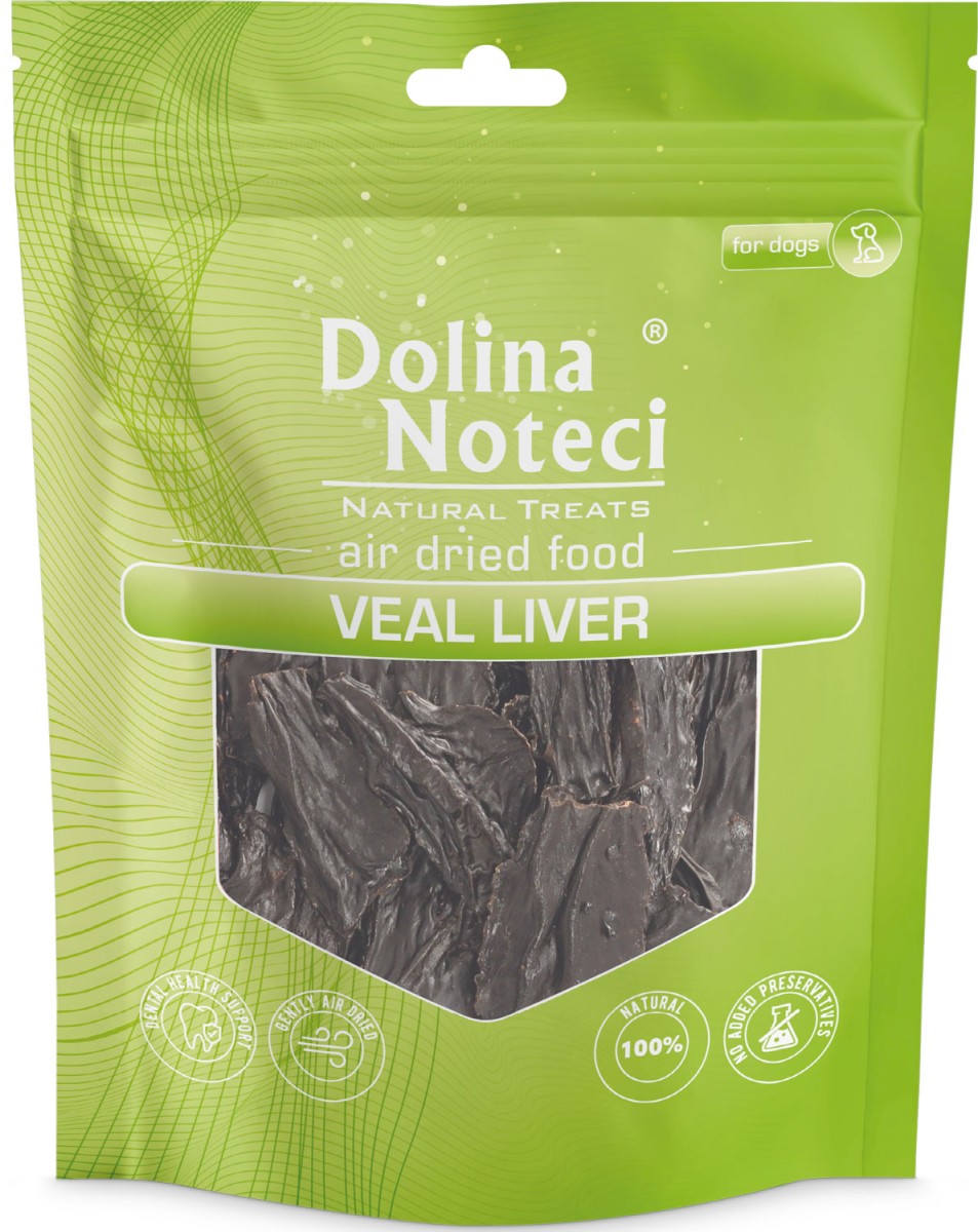 Dolina Noteci Natural Treats wątroba cielęca 150 g