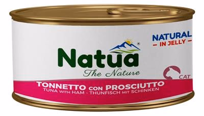 Natua Natural szynka, tuńczyk w galaretce 85 g