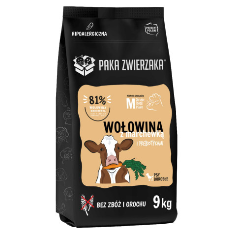 Paka Zwierzaka Seventh Heaven wołowina średnie rasy 9 kg