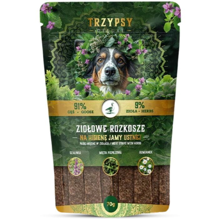 Trzy Psy Ziołowe Rozkosze gęś 70 g
