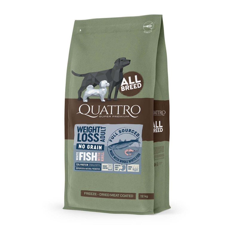 Quattro Weight ryba, kryl adult 3 kg