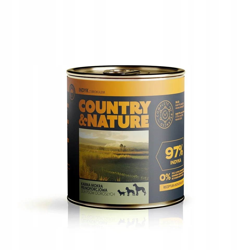 Dr PetCare indyk z brokułem adult 850 g