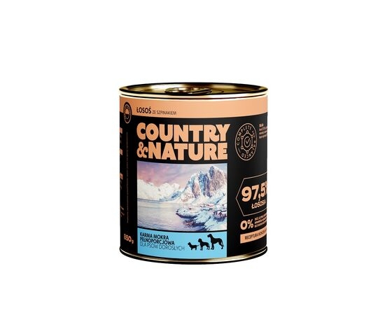 Country & Nature Country & Nature łosoś adult 850 g