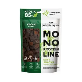 Wiejska Zagroda Monoprotein Soft Snacks królik 115 g