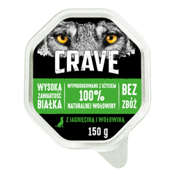 Crave jagnięcina, wołowina adult 150 g