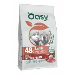 Oasy One Animal Protein jagnięcina adult średnie, duże rasy 2 kg