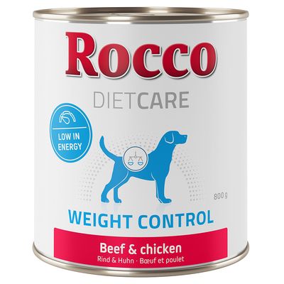 Rocco Diet Care Weight Control wołowina z kurczakiem adult 800 g × 12