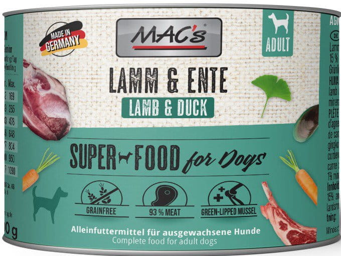 MAC's jagnięcina, kaczka 200 g