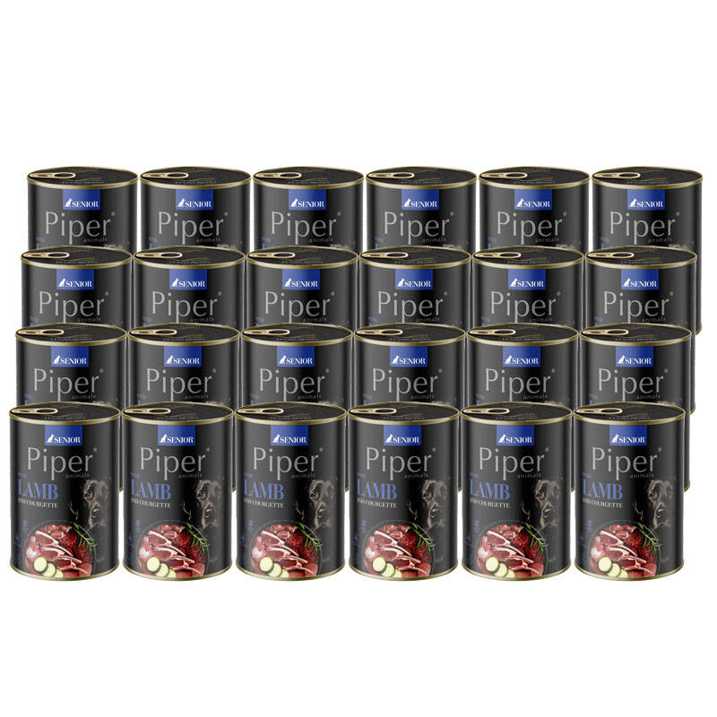 Piper Animals jagnięcina senior 400 g × 24