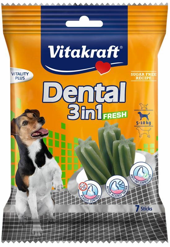 Vitakraft Dental 3in1 Fresh 10 g × 7