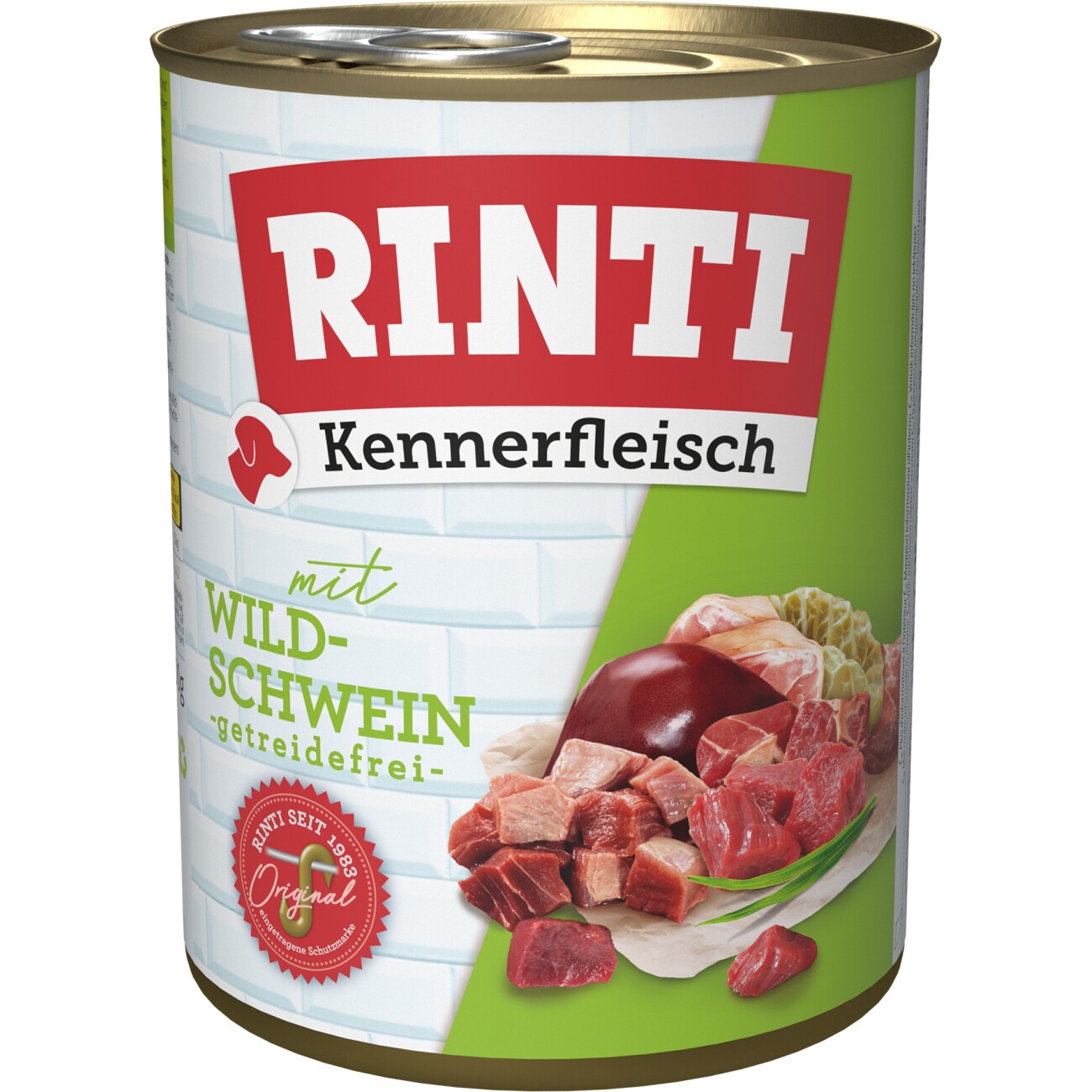 Rinti Kennerfleisch dzik adult 800 g × 12