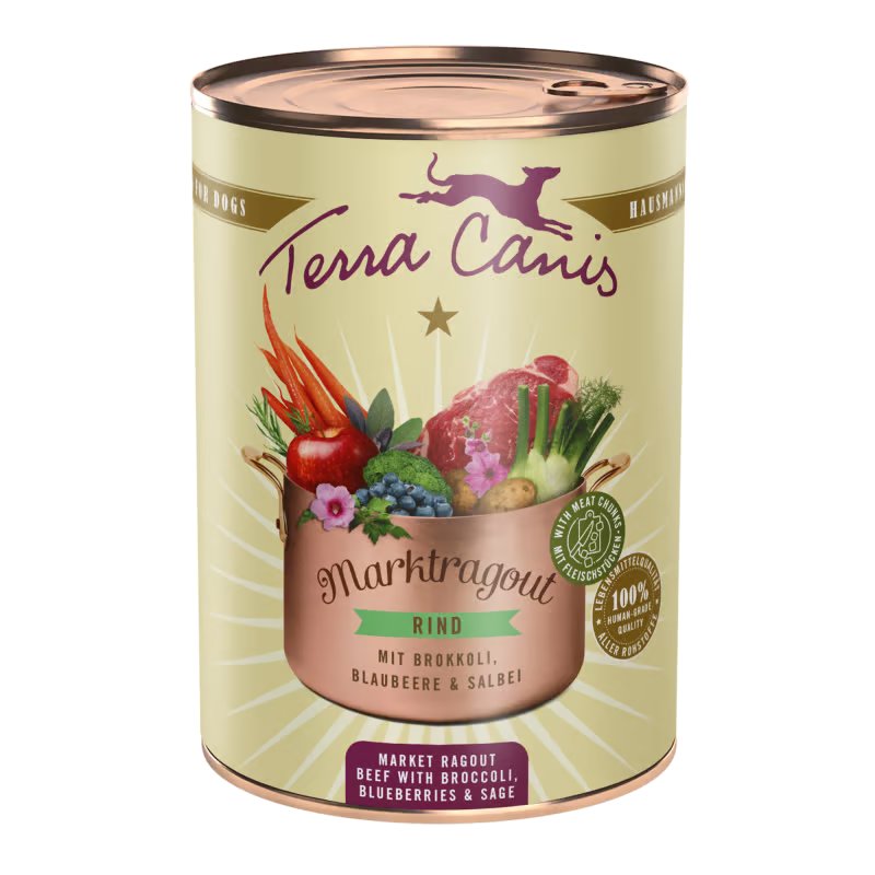 Terra Canis Chunks wołowina 385 g