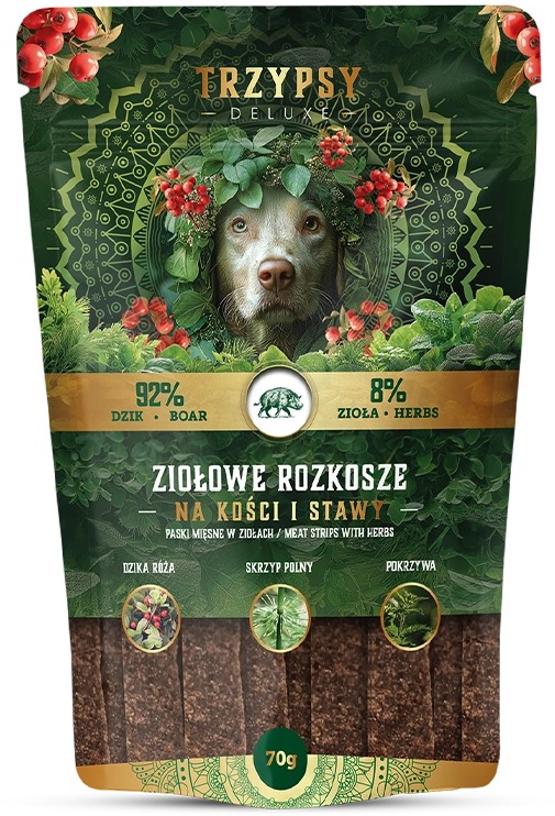 Trzy Psy Ziołowe Rozkosze dzik 70 g