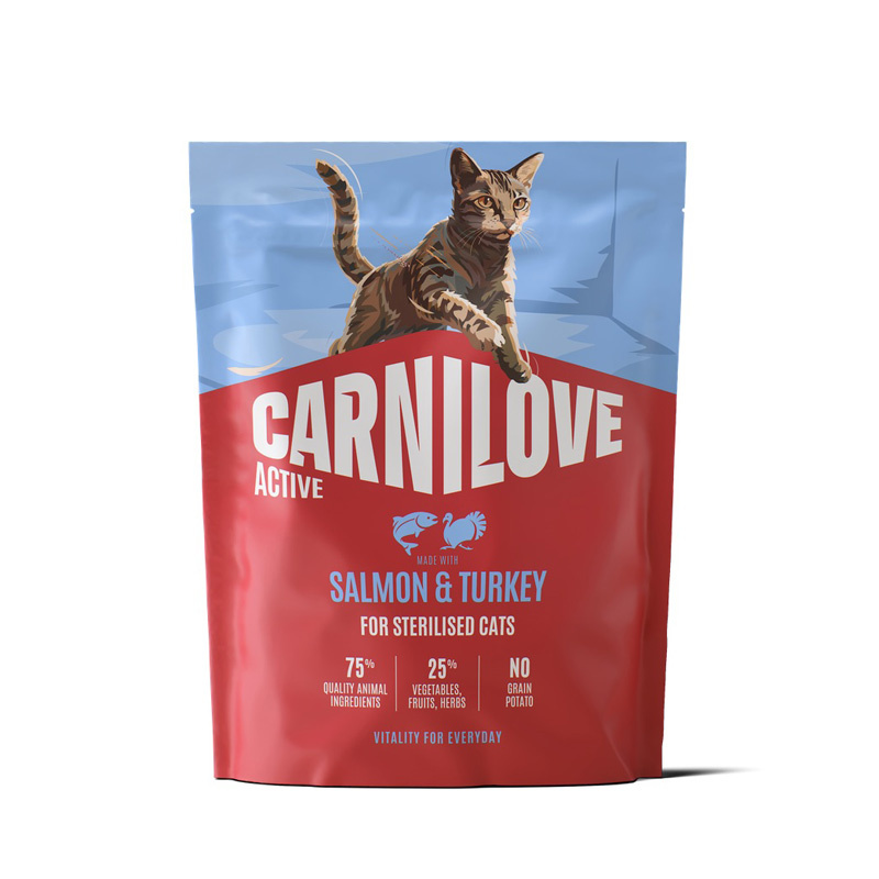 Carnilove Active Sterilised indyk, łosoś 400 g