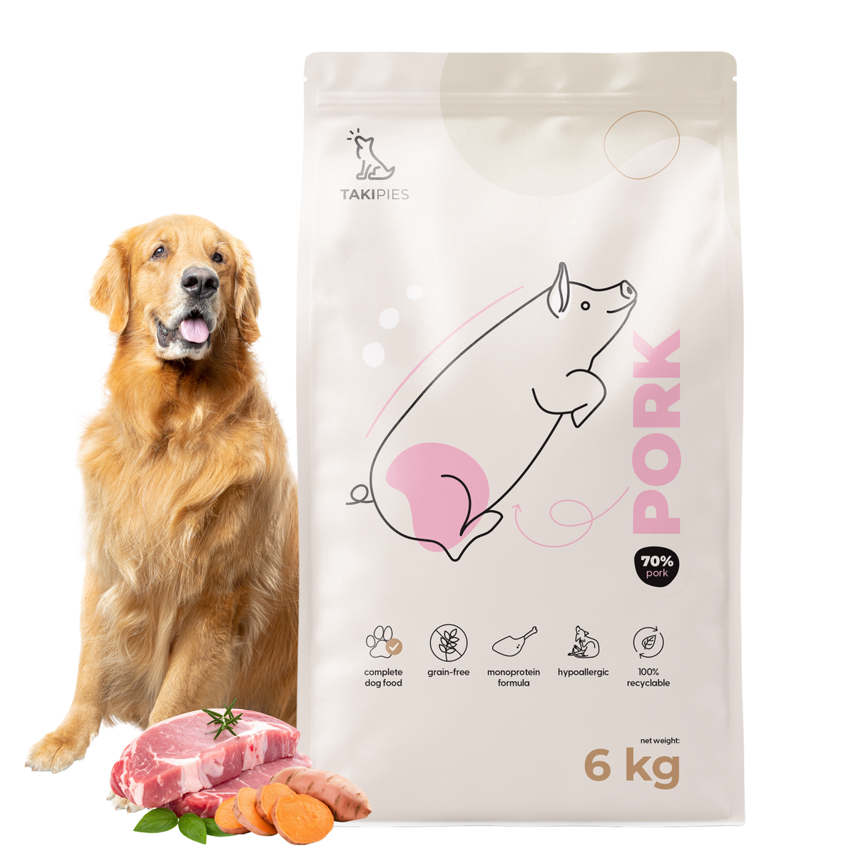 Takipies wieprzowina 6 kg