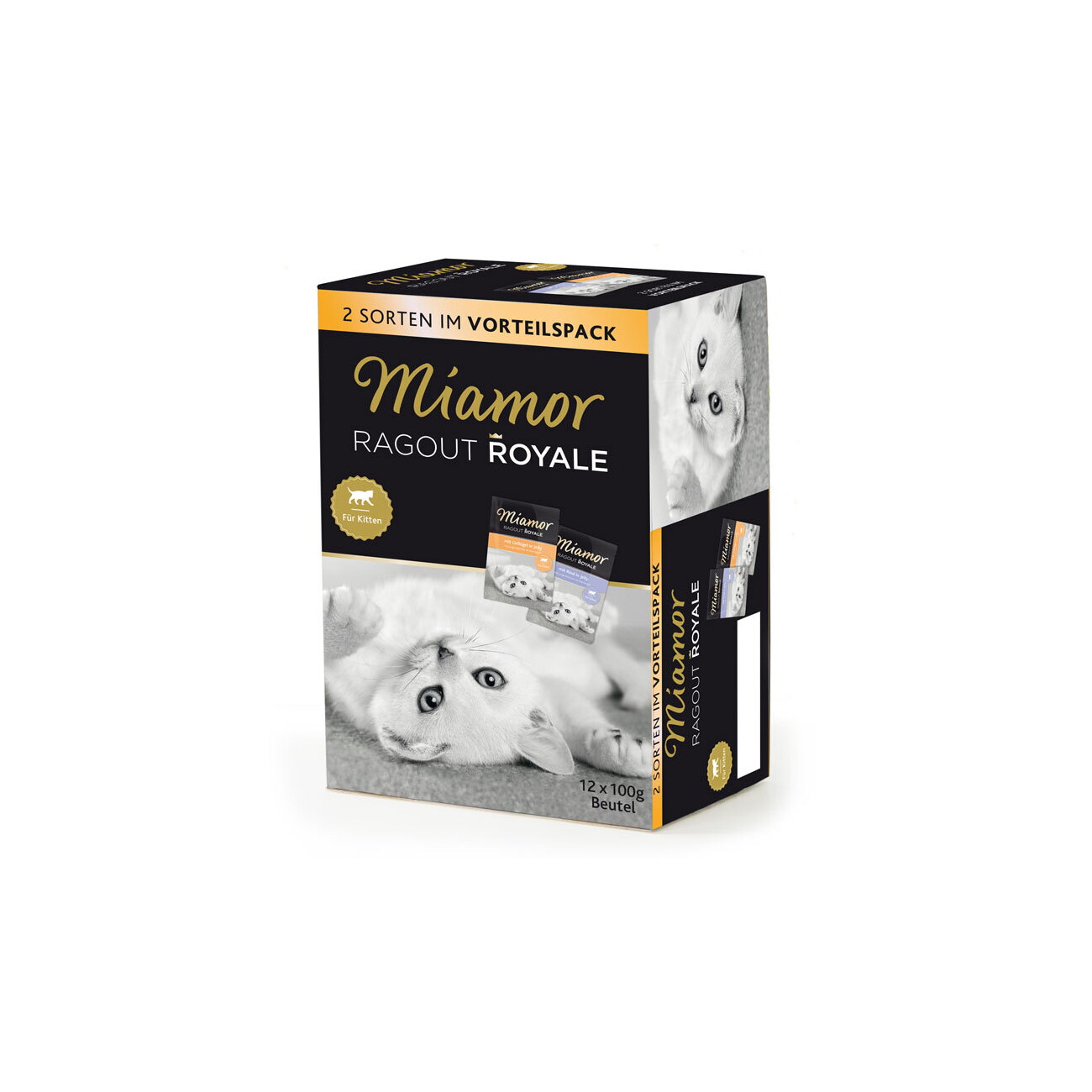 Miamor Ragout Royale mix smaków w galaretce kitten 100 g × 12