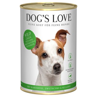 Dog's Love dziczyzna adult 400 g × 6
