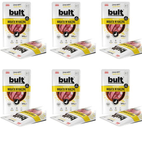 Bult Mielonka kaczka adult 500 g × 6