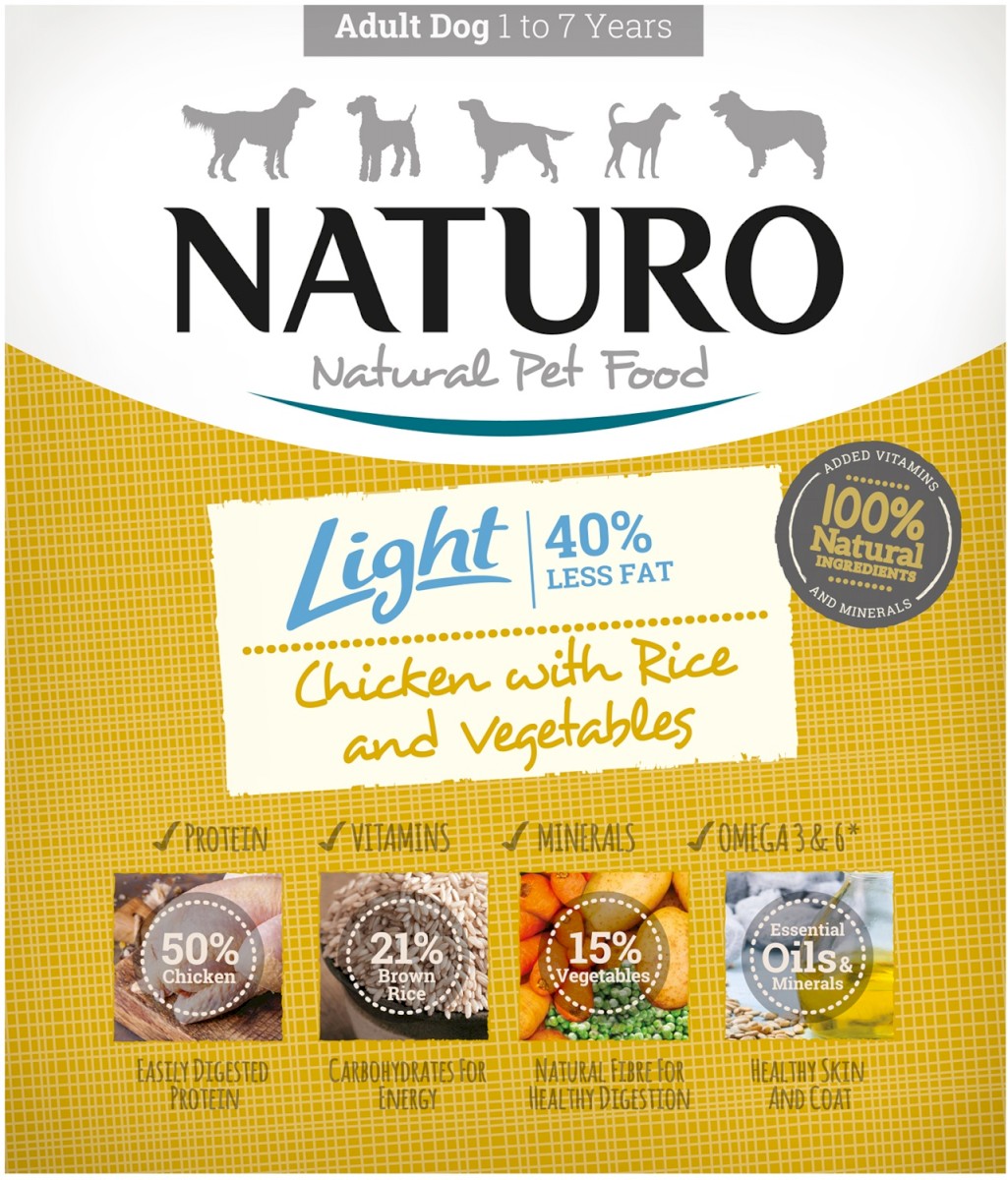 Naturo Light kurczak adult 400 g
