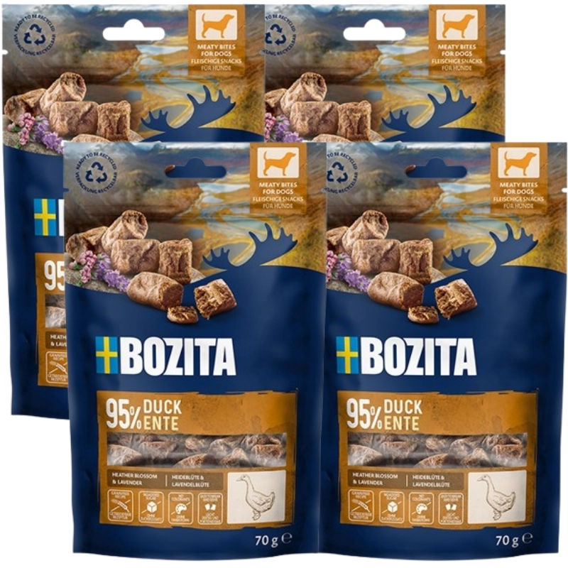 Bozita Meaty Bites kaczka 70 g × 4