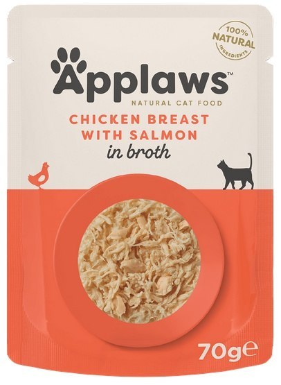 Applaws kurczak, łosoś 70 g