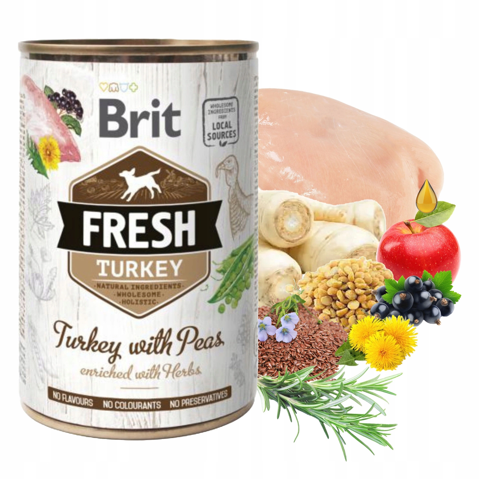 Brit Fresh indyk 400 g