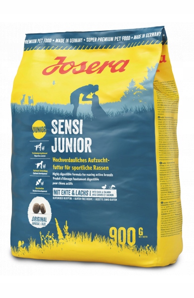Josera Exclusive kaczka, łosoś junior 900 g